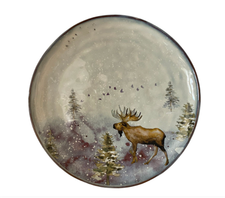 Tallrik med älg S från Miljögården